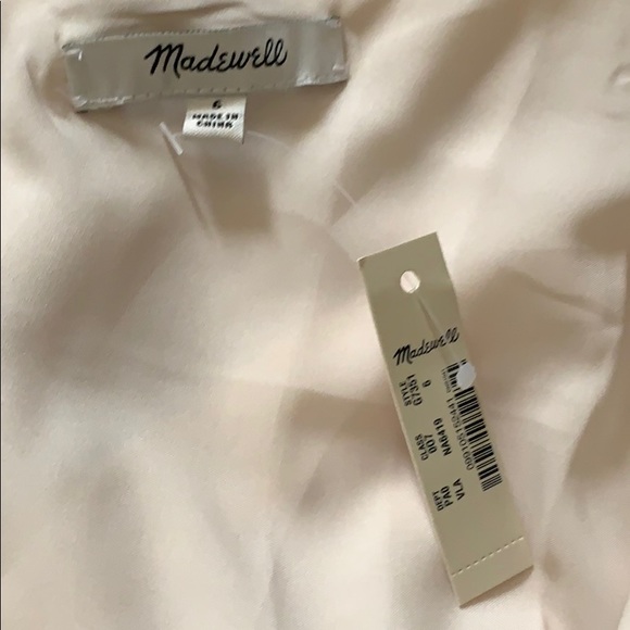 Madewell Silk Button-Down Cami - Picture 4 of 6